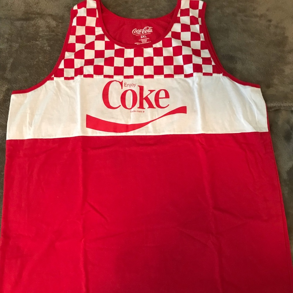 Mens Coca-Cola tank